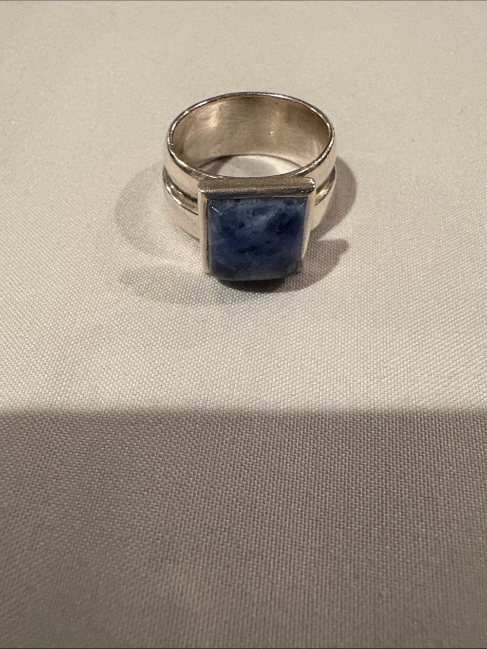 Silpada Sterling Silver Sodalite Ring size 7